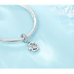 Silver Letter Charm Fit for Pandora Charms Bracelet Alphabet Initial Dangle Charms Beads Jewelry Gifts for Women - Image 3