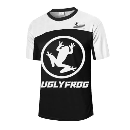 UGLY FROG Fashion Short Sleeve Cycling Clothing Mens Rage MTB/Downhill Jersey Motocross Mountain Bike Shirt SJFX09M