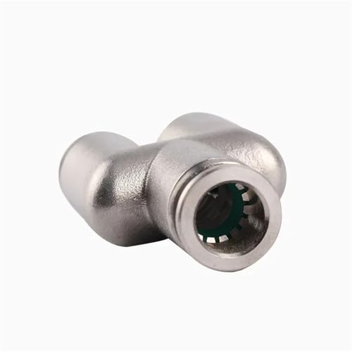Connecteur pneumatique PY 12mm raccord tuyau inox 304 pour réparer les circuits d'air défaillants