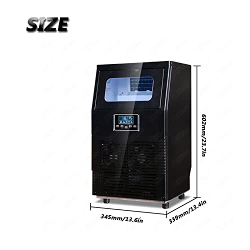 PanHuiWen Kommerzielle Eiswürfelmaschine 40 kg/24 Stunden EiswüRfelmaschine Selbstreinigung Ice Maker mit LCD-Bedienfeld… – Bild 3