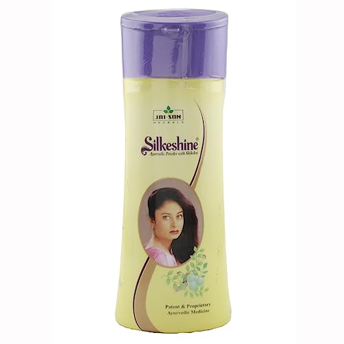 Silkeshine Powder | Herbal Amla Reetha Shikakai Powder For Men & Women|For Frizzy Damaged hair | 100% Natural Ayurvdic Powder