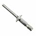MGLP-U6-7 Huck Magna-Lok Rivets, 3/16 Inch Dia. (.187) (.214-.437 GR) Dome HD, SST Body, SST Mandrel, Passivated Finish.