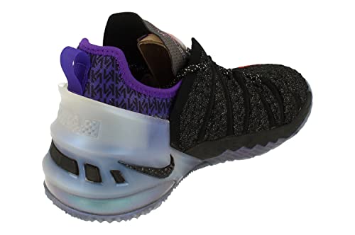 Nike Leborn XVIII NRG GS Basketball Trainers CT4677 Sneakers Shoes (UK 4.5 us 5Y EU 37.5, Black Bright Crimson 001)3