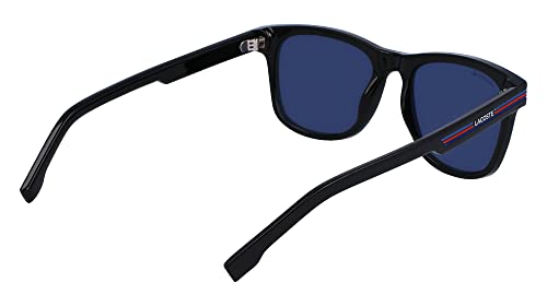 Lacoste Men's Sunglasses L995S - Black with Solid Blue Lens – Ansicht 6