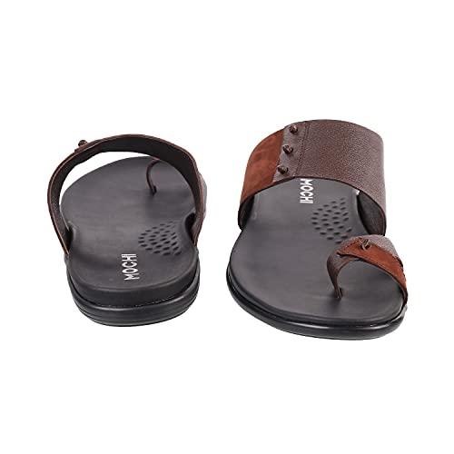 Image of Mochi Mens Leather Slippers