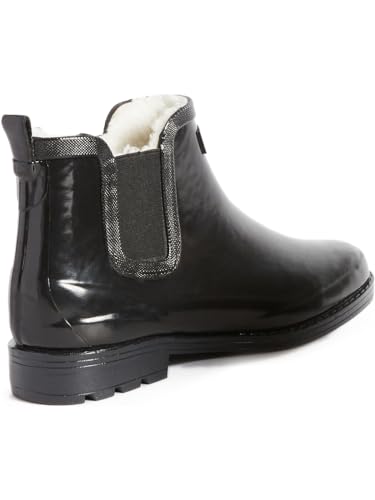 Aigle Women's Carville Fur 2 Rain Boot, Schwarz, 39 EU
