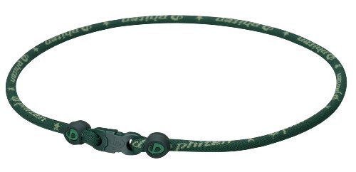 Phi-Ten Xlte2252 Titanium Necklace Star Forest Green 18 Inch