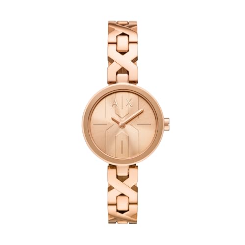 Image of Armani Exchange A|X Two-Hand Stainless Steel Watch for Women