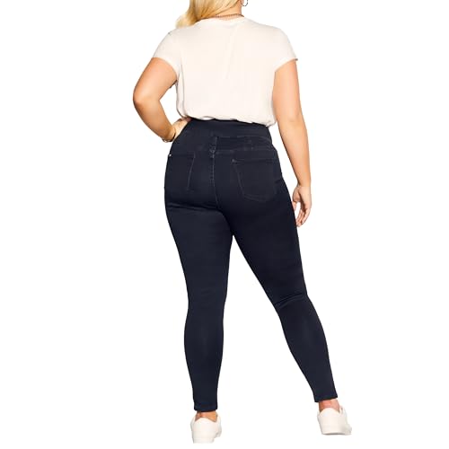 City-Chic-Womens-Apparel-Womens-City-Chic-Plus-Size-Jean-H-Buttoned-Up 31IZ93IjbmL