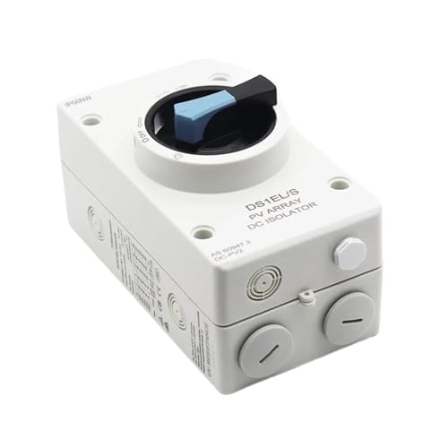 Interruptor rotatorio solar PV CC 1000V 32A tetrapolar para fotovoltaica