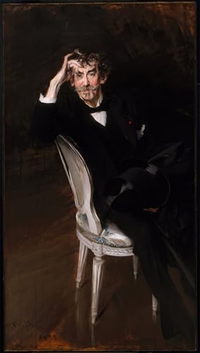 Portrait d'Abbott Mcneil Whistler par Giovann : habillez enfin vos grands murs vides