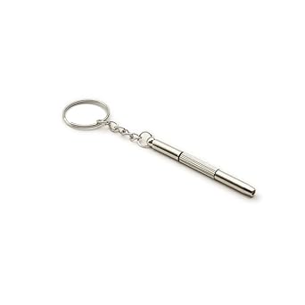 xcluma 3 In 1 Screwdriver Phone Watch Eyeglass Repair Screwdriver Kit with Keychain Portable Hand Tools Cross Star