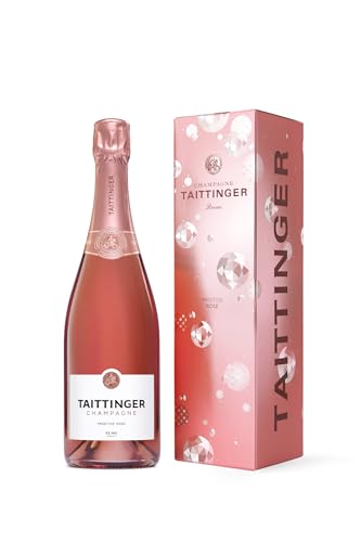 Taittinger Brut Prestige Rosé Non Vintage Champagne in Gift Box 75cl