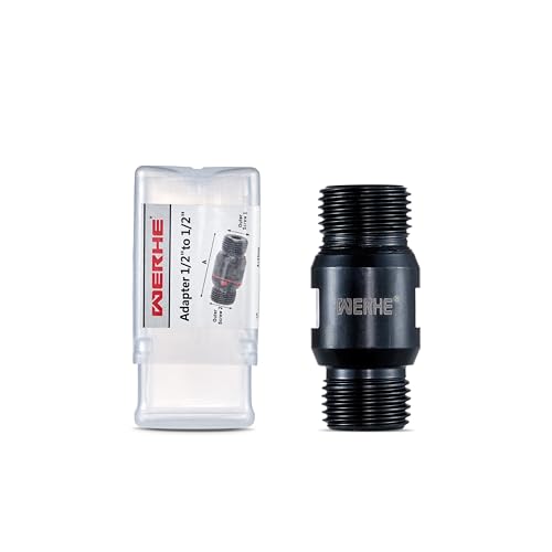 WERHE Adapter 1/2 Inch GSPP to 1/2 Inch GSPP - Reduction Adapter for Core Drill to Concrete Hole Saws with Fluid Hole for Wet Drilling - Image 3