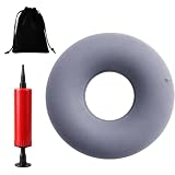 【Configuration complète du set】Le pack inclut 1 bouée anti-escarres fessière gonflable, 1 pompe pour gonflage/dégonflage rapide et 1 sac en velours pour rangement, répondant à tous les besoins d'utilisation et de transport.
