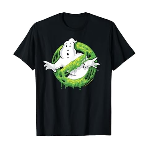 T-shirt Ghostbusters Logo Slime Cover