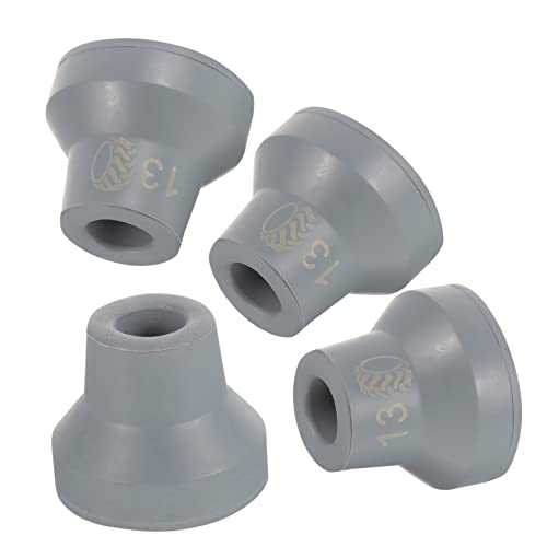 NOLITOY Crutch Fix Accessories Trekking Pole Foot Covers Anti-Skid Hiking Pole Protectors