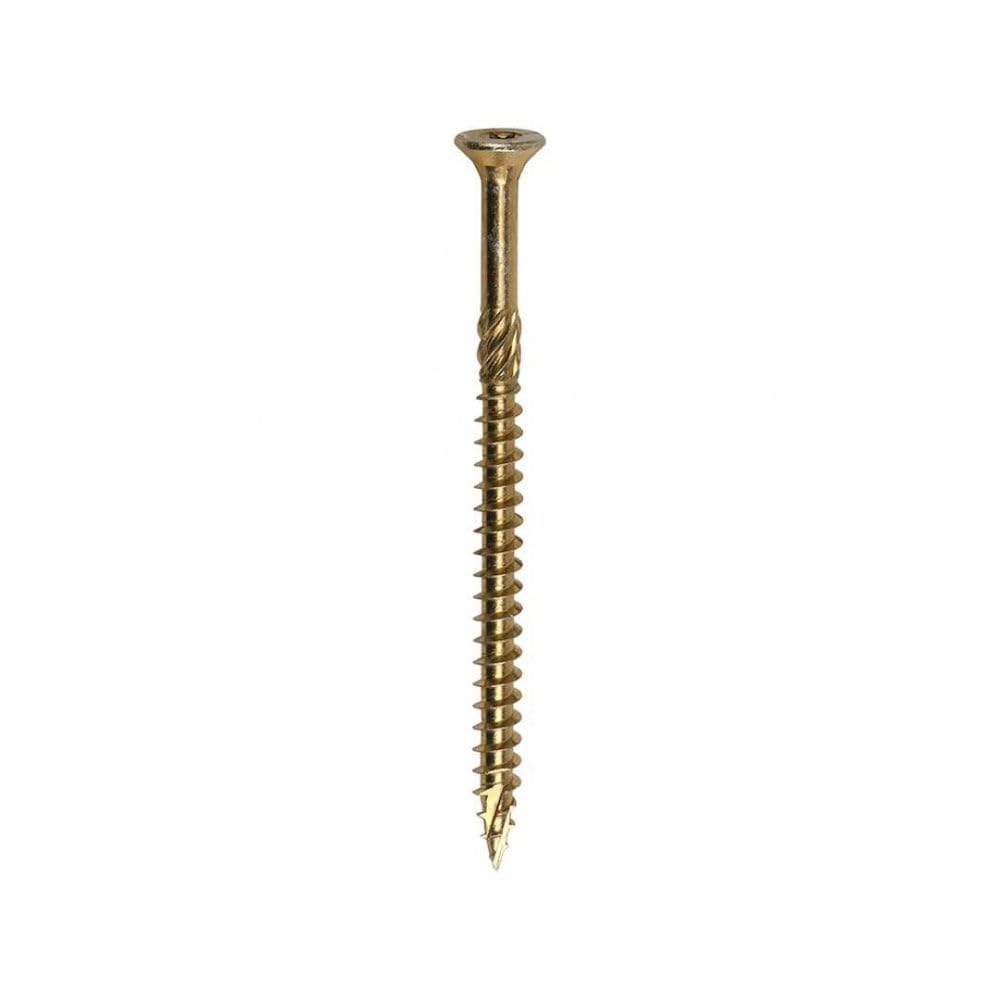 Timco C2 Clamp-Fix Multi-Purpose Premium Countersunk Gold Woodscrews8.0 X 120 (50Pcs) from B&Q