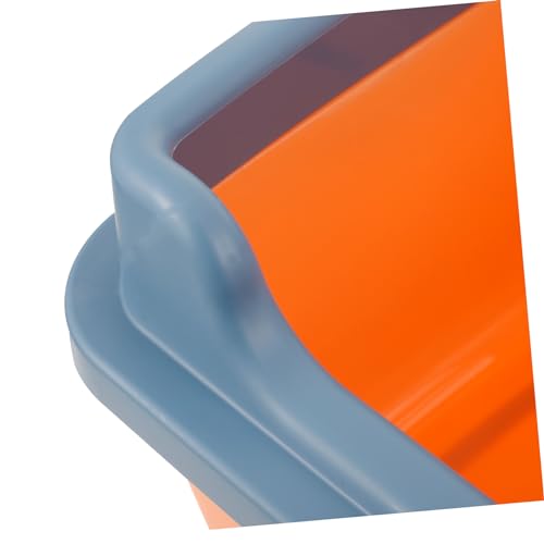 BESPORTBLE 1 Conjunto De Caixa De Lata De Lixo Meio Fechada De Alta Capacidade Grande Capacidade Ban