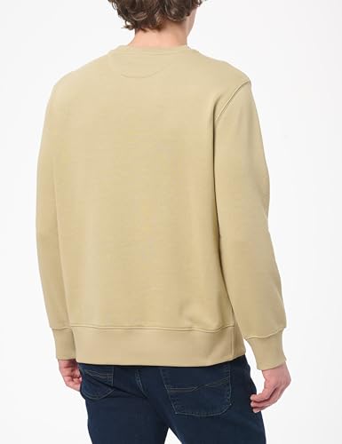 GANT Herren Reg Shield C-Neck Sweatshirt, Woody Beige, S EU – Ansicht 3