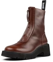 Camper Women's Milah Styled Platform Boot, Medium Brown, EU 37/US 7