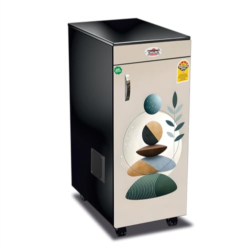 Image of Milan Fully Automatic Domestic Flour Mill Machine - Atta Chakki, Aata Maker, Ghar Ghanti | 8-10 Kg /Hr Grinding Capacity, 4.5 Kg Hopper | 2880 RPM Motor | Low Voltage Operation (175V)(Elegant Aura)