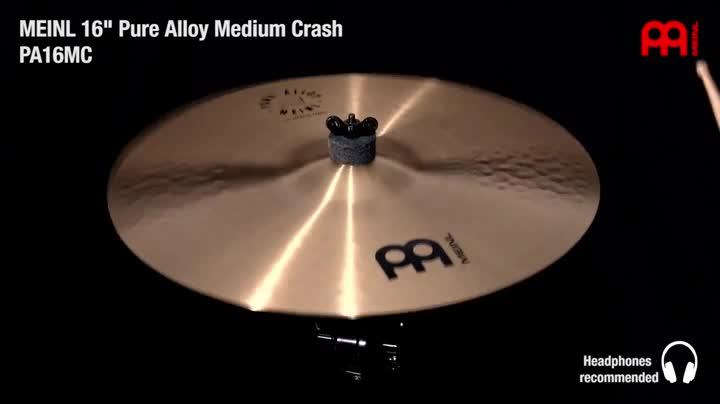 Amazon | MEINL Cymbals マイネル Pure Alloy Series クラッシュ
