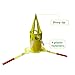 Big Bag Dispenser for Warehouse Farm Home (Yellow)