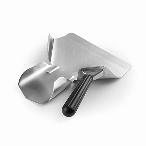 Lacor - 62678 - Pala para Patatas Fritas, Pala Cocina Profesional, Utensilios de Cocina, Acero Inxodiable, Mango Ergonómico y Antideslizante, Apta para Lavavajillas, 1 asa