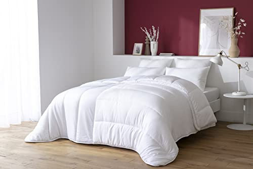 Edredón modulable Abeil de 240x260cm para no pasar frío ni calor en noches de invierno en pareja 2