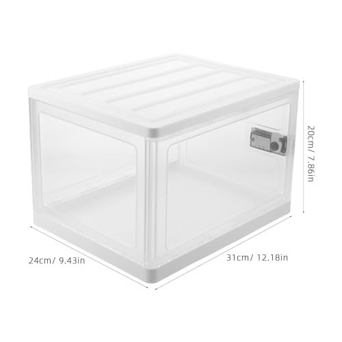 Boîte de rangement verrouillable ABS PP pour aliments et bureau