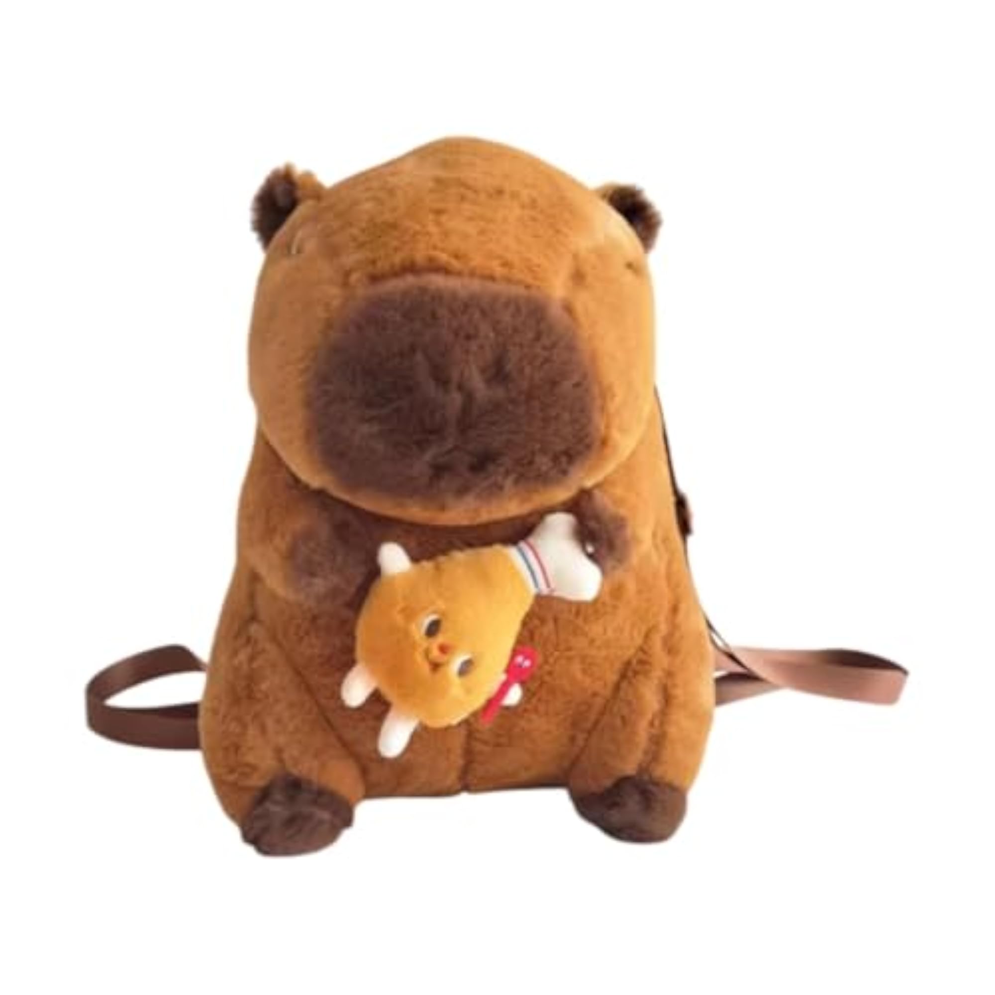 Plush Capybara Backpack 13 inch for Holiday Gift
