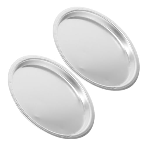 Garneck Digital Scale Pans 2pcs Aluminum Weighing Trays Replacement for Electronic Scale for Jewelers Hobbyists