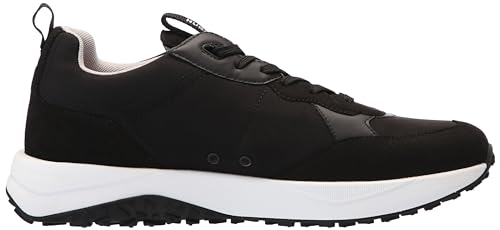 Image of HUGO Mens Running Style Mix Material Sneakers