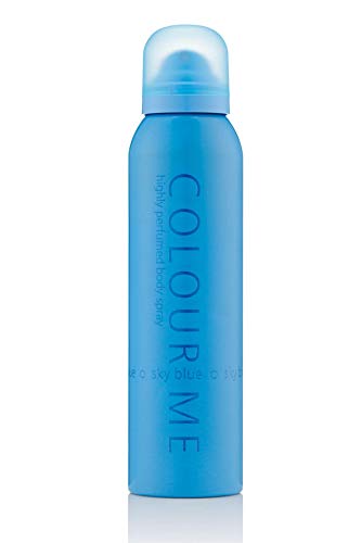 COLOUR ME Sky Blue Perfume for Women 150ml Body Spray, Luxury...