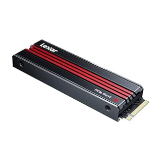 Lexar EQ790 SSD 1TB con Dissipatore di Calore, M.2 2280 PCIe Gen4x4 NVMe SSD Interno, Velocità fino a 7000 MB/s, Disco a Stato Solido per PS5, PC, Laptop