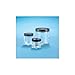 Glass Straight Jar, 95mm H, Vinyl, PK12