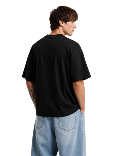 Image of Darkbuck The Godfather - Sanjay Dutt Graphic Print Oversized Black T-Shirt for Men and Women | Dropshoulder tee