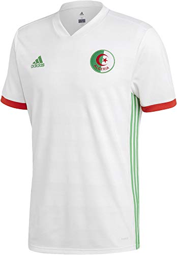 (アディダス)adidas サッカー アルジェリア代表 ホームレプリカユニフォーム半袖 DSI37 [メンズ] DSI37 BQ4519 ホワイト/セミフラッシュライム F15/レッド O