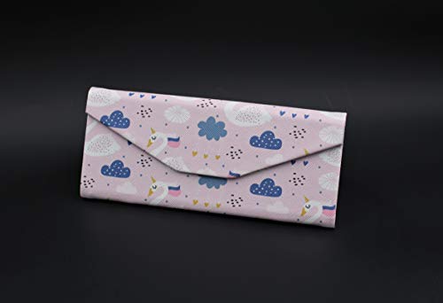 Image of Real Sic Glasses Case for Men and Women - Magnetic Folding Hard Shell Sunglass Holder - Inspired by Adorable Animals