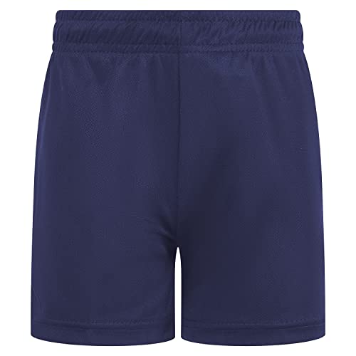 Athletic Sportswear Pantalones cortos de fútbol para niños Junior Niños Niñas PE Premium Running Gym Sports Fitness Shorts, azul marino, 3-4 Años