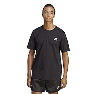 adidas Essentials Single Jersey Embroidered Small Logo T-Shirt Camiseta para Hombre