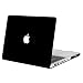Mosiso Plastic Hard Case Cover for Macbook Pro 15 Inch with CD-ROM (Model: A1286), Black