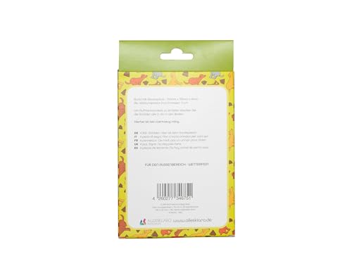 AllesKlaro® - 4 Stk. Set - hochwertige Steckschilder - Verbot Hier kein Hunde Pinkeln - 150 x 110 mm - stabile 4 mm Alu Verbundplatte