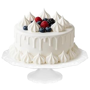 12″ White Cake Stand for 10&#...