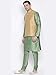 Elina fashion Men's Indian Silk Blend Kurta Pajama And Nehru Jacket (Waistcoat) Traditional Wedding Party Festivals Dress Set