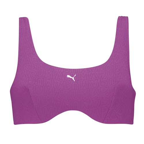 Haut de Bikini Femme PUMA Jaquard Scoop pour le Surf et la Plage en Été