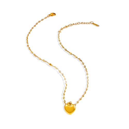 Image of Rubans Demi Fine Stainless Steel Pendant Chain Daily Gift for Women & Girls