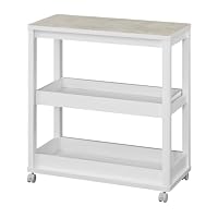 Amazon.co.jp: 白井産業 キッチンワゴン 3段 幅60cm 高さ85cm