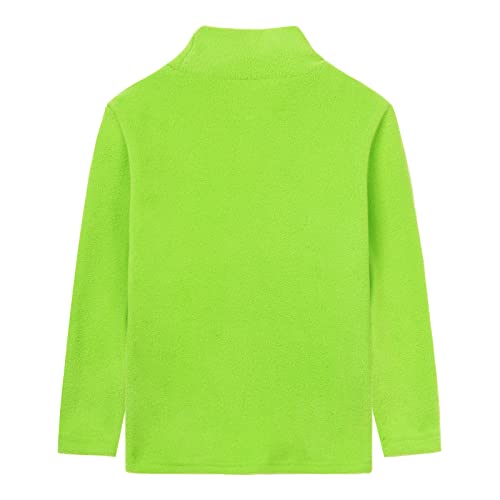 Image of LittleSpring Unisex Boys Girls Polar Fleece Shirt Base Turtleneck Top (2-14 Years)